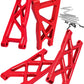 ARRCat Suspension A-Arms for 1/10 Vorteks 3s Blx 550/Granite 3s Blx 550/Senton 3s Blx 550,4PCS Aluminum Alloy Front Rear Suspens