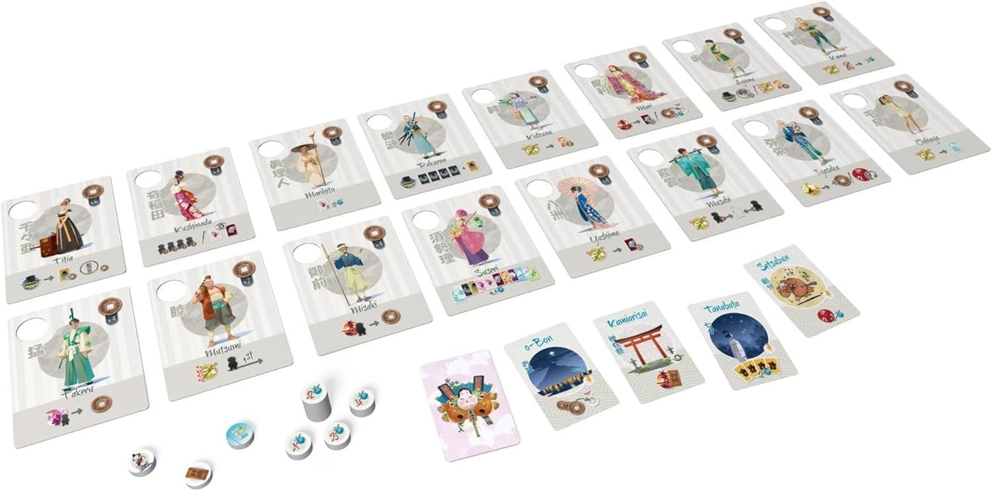 Tokaido Matsuri Board Game Expansion | Strategy Game | Travel Adventure Game | Exploration Game For Adults And Teens | Ages 8+ |