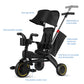 5-in-1 Compact, Foldable Tricycle - Suitable for Toddlers 10 to 36 Months Push Tricycle Bike for Toddlers with Removable Handle