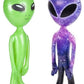 36 Inch Alien Inflates 2 Pack Inflate Bundle Galaxy Big Eye And Green Ufo Aliens