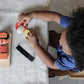 Plantoys Wooden Sushi Play Food Set - Sushi Play Set, Non-Toxic Wooden Sushi Set For Kids, Pretend Play