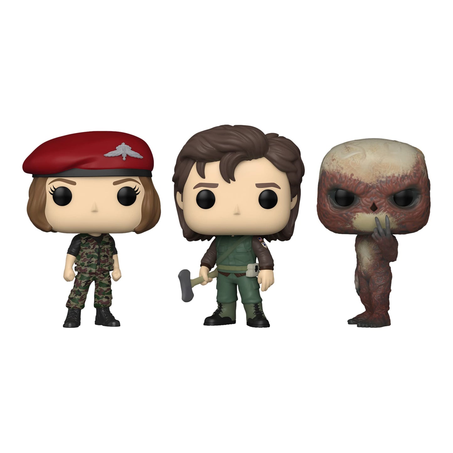 Funko POP! TV: Stranger Things - Robin  Steve & Vecna Special Edition Multicolor limited availability 3-Pack Vinyl Figures