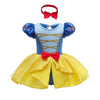 Snow Baby Girls Costume For Infant Romper Onesie Babysuit Birthday Christmas Halloween With Headband 3-6Months(E04-70)