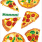 Playhouse Pizza Party Pizza Scented Scratch & Sniff Sticker Sheets - 1 Pack