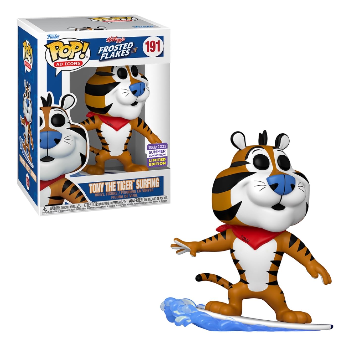Sdcc 2023 (Shared) Pop! Tony The Tiger Surfing