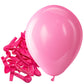 Bezente Pink Balloons Latex Party Balloons - 150 Pack 5 Inch Matte Pink Helium Balloons For Birthday Wedding Anniversary Baby Sh