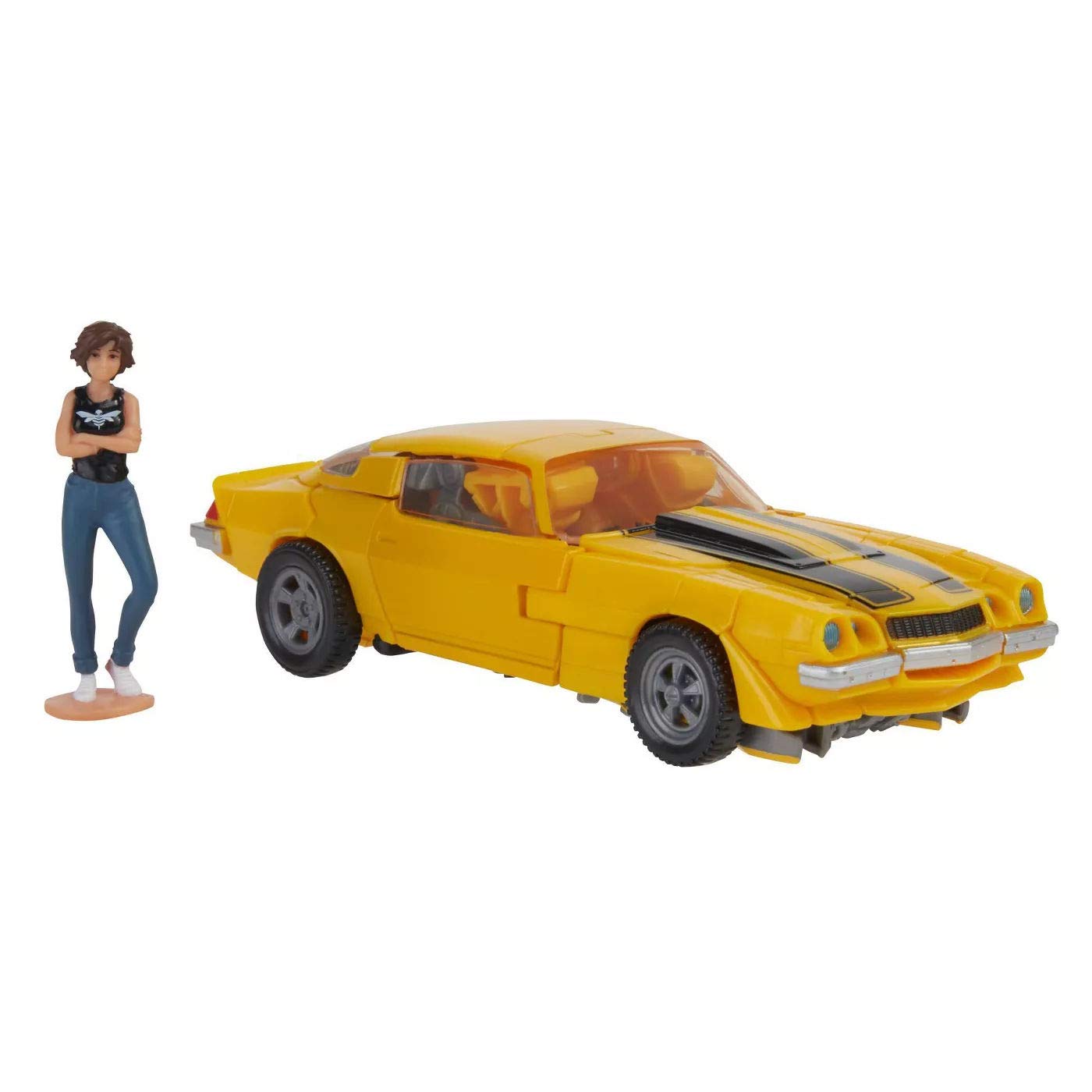 Transformers 2021 Buzzworthy Bumblebee Studio Series #15Bb Deluxe Classic Camaro Bumblebee With Charlie Figure