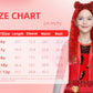 Gftybcst Princess Red Costume For Girls - Rise Red Jumpsuit Kids Dress Up Outfits For Halloween & Birthday Parties - Cosplay 5-1