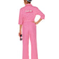 Spirit Halloween Barbie The Movie Kids Pink Power Jumpsuit | Officially Licensed | Barbie The Movie Kids Costumes - L