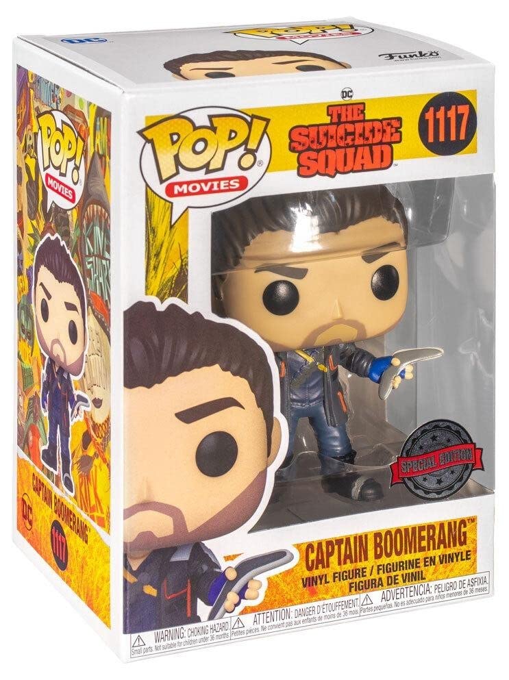 Funko Pop! Movies #1117 The Suicide Squad Captain Boomerang - Walmart Exclusive