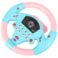TOYANDONA Toddler Steering Wheel Toy for Kids Simulated Driving Controller Electric Early Learning Educational Musical Toy Prete