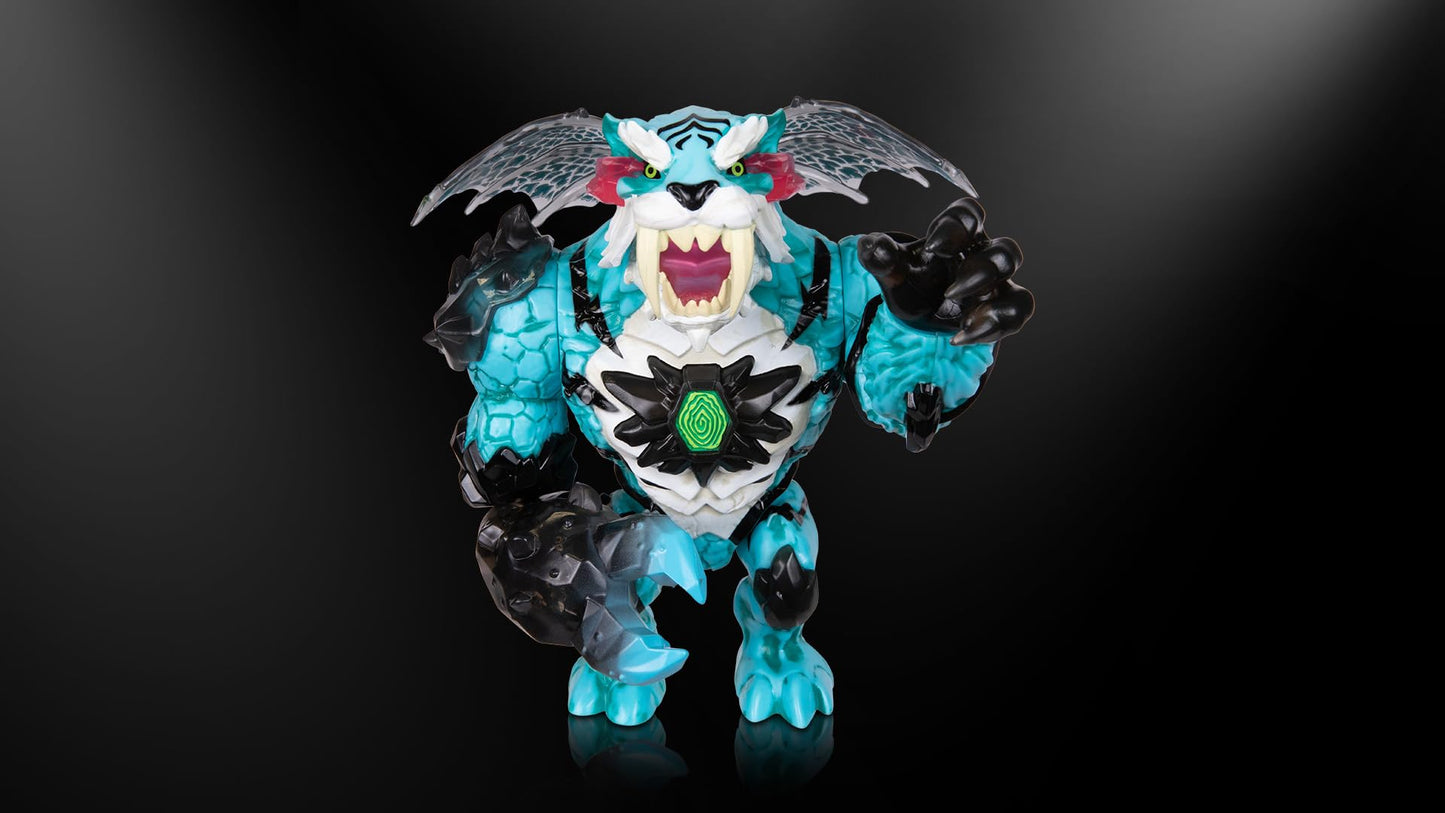 MRBEAST LAB Apex Beast Tiger Collector Figure - 6.25" Tall, Multicolor, Premium Detail, 13 Points of Articulation, Model 24727