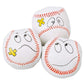 Dozen Baseball Funny Face Kick Balls