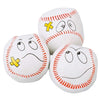 Dozen Baseball Funny Face Kick Balls