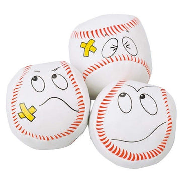 Dozen Baseball Funny Face Kick Balls