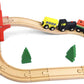 HYPERLIVING Wooden Train Set for Toddler  39 Pcs Wooden Train Track Fits Thomas  Brio  Chuggington  Melissa and Doug - Expandable  Changeable- Train Toy for 3 4 5 Year Old Boys Girls