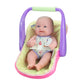Jc Toys, 14' Lots To Love Babies Doll And Car Seat - 4 Multi-Position Carrier - Posable & Waterproof - Ages 2+