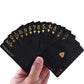 2 Decks Waterproof Playing Cards Plastic Poker Cards, Foil Poker Cards Novelty Poker Cards Waterproof Deck Of Cards Tricks Tool