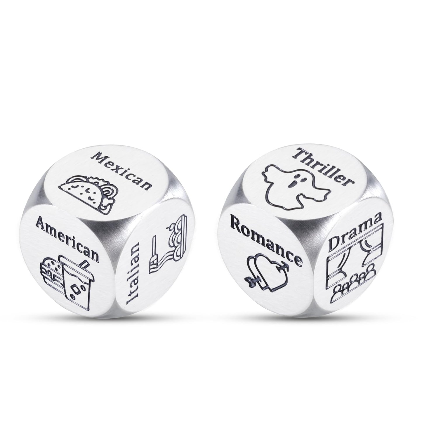 Funny Date Night Dice Set Anniversary Wedding Gifts for Him Her Valentines Engagement Christmas Bride Shower Gifts for Boyfriend