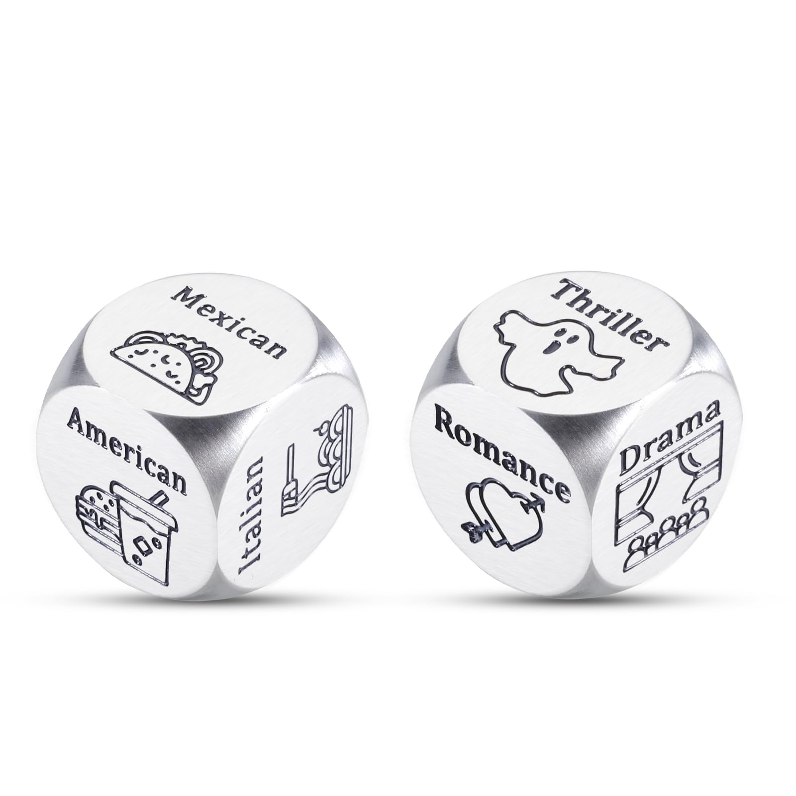 Funny Date Night Dice Set Anniversary Wedding Gifts for Him Her Valentines Engagement Christmas Bride Shower Gifts for Boyfriend
