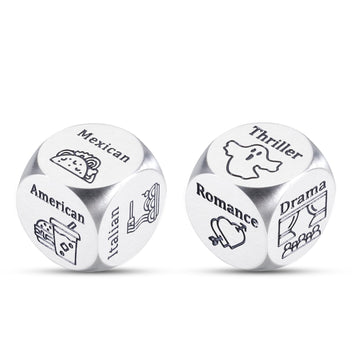 Funny Date Night Dice Set Anniversary Wedding Gifts for Him Her Valentines Engagement Christmas Bride Shower Gifts for Boyfriend