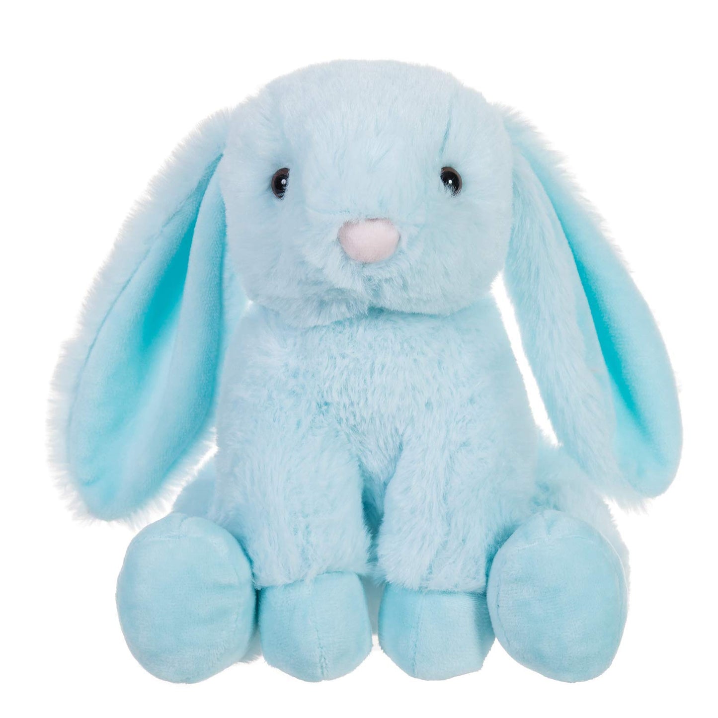 Apricot Lamb Plush Light Blue Bunny Rabbit Stuffed Animal, 8 Inches, Soft Polyester, Fluffy Ears, Small Size