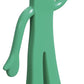 NJ Croce Gumby Bendable Figure, Model 4511, Green, One Size Fits All, Plastic