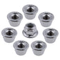 HobbyPark Flange M4 Nylon Lock Nuts for 1/10 Scale RC Car Traxxas Slash 4x4 2WD Stampede VXL Rustler VXL HPI Redcat Axial Racing