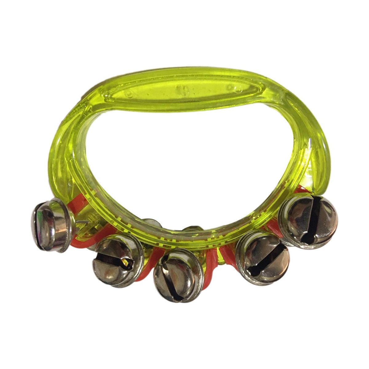 Loom Tree Mini Percussion Tambourines Shaking Rattle For Family Kids Kindergarten Yellow | Toys For Baby | Developmental Baby To