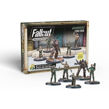 Modiphius Fallout - Wasteland Warfare - Gunners Core Box, Multi
