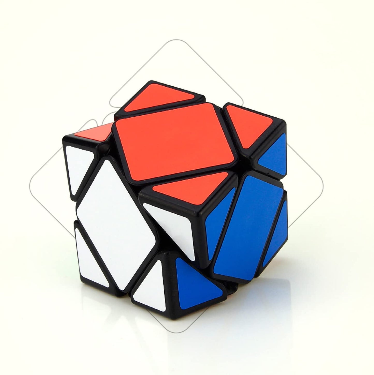 3X3 Speed Cube Yj Skewb Twisty 3X3X3 Speed Cube Magic Speed Cube Puzzles Black Sturdy And Smooth Speed Cube Puzzles Toy