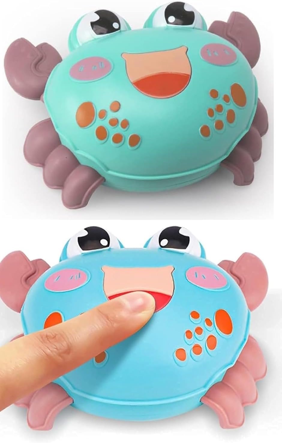 Bestie Toys Wind Up Clockwork Press And Go Animal Crab Baby Toys For Kids
