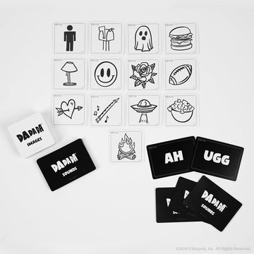Dadada - The Nonsensical Party Game That Makes Sense, Turns Gibberish Into Hilarity, Create Your Own New Hilarious Language, Word And Image Association Game, 2+ Players, Ages 8 & Up, 15-30 Minutes