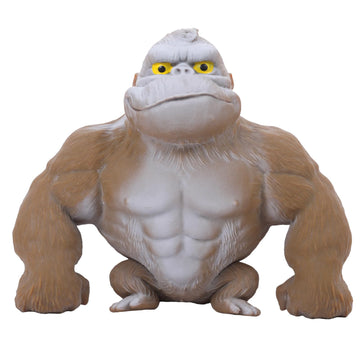 WAYFENGLI Super Stretchy Gorilla Fidget Toy  Squishy Monkey Squeeze Toy  Splat Maxi Kong  Sensory and Fidget Toy for Kids and mature-themeds  Fun Gift for Fidgeters  Ideal Gift for Kids (Brown)