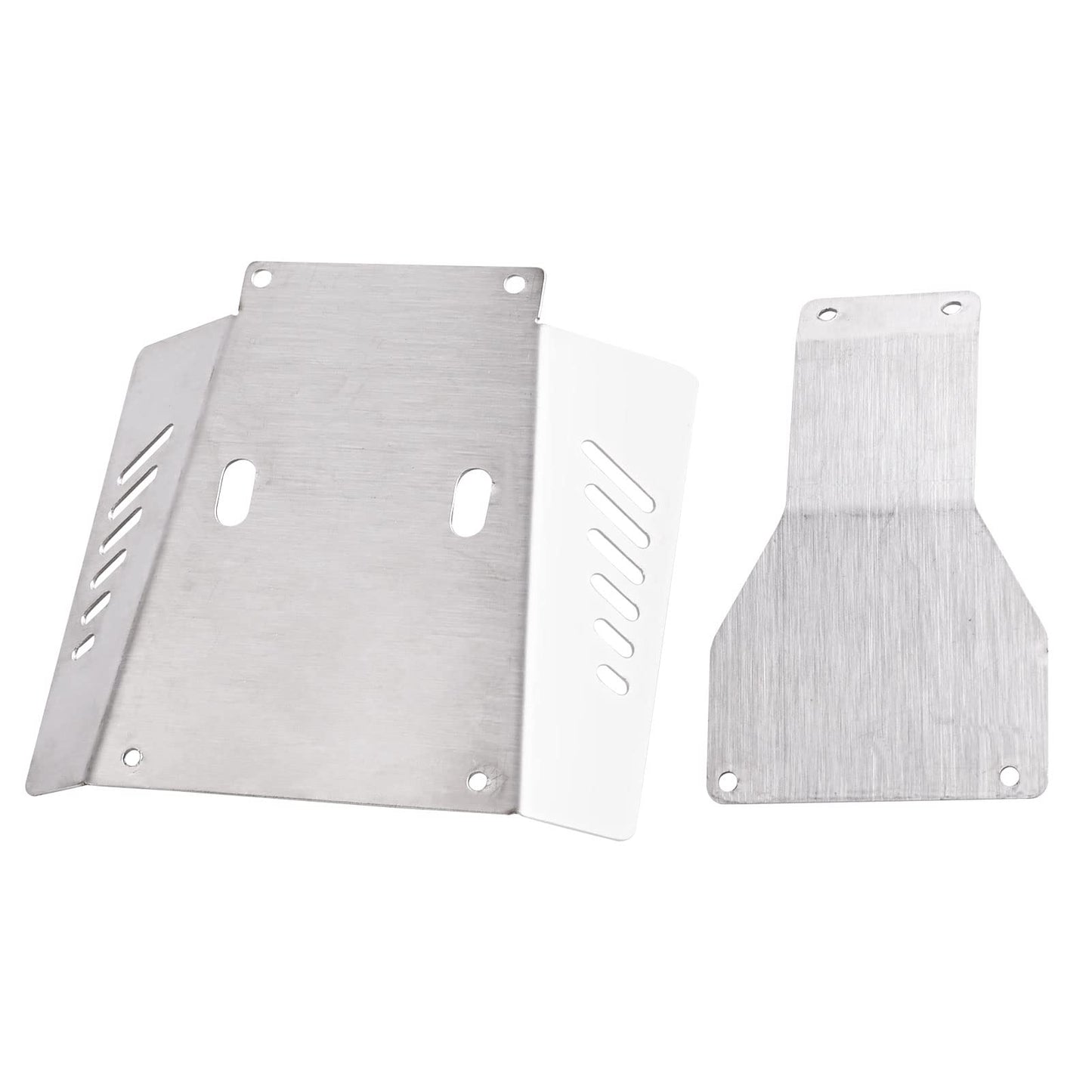 AllinRC Stainless Steel Chassis Guard & Skid Plate Guard Armors Frame Protector for Tamiya CC01 Upgrades