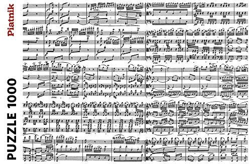 Piatnik Musical Notes 1000 Piece Puzzle