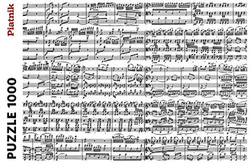 Piatnik Musical Notes 1000 Piece Puzzle