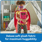 hand2mind Numberblocks Sing-Along Superhero Octoblock Plush Toy, 13.5" Cotton, Multicolor, Model 96940, Ideal for Toddlers and Preschool Learning