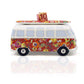 Brisa Vw Collection - Volkswagen Savings Bank Piggy Bank Money Coin Box With Surfboard In T1 Bus Samba Design (Classic Bus/Red)
