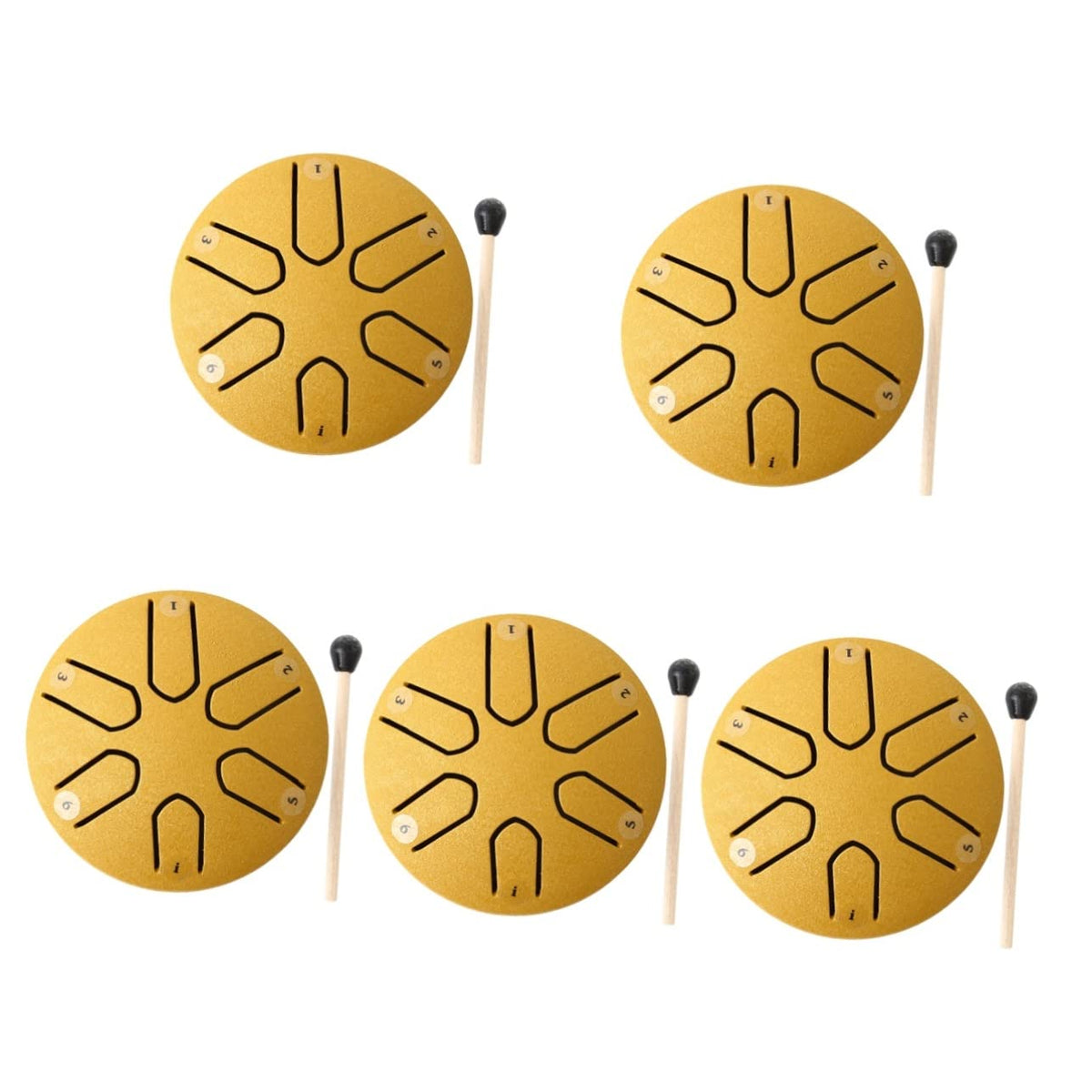 Excluzo 5 Sets Ethereal Drum Educational Toys For Kids Kids Musical Instruments Percussion Instruments For Kids Early Education