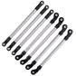 Hard Steel Metal M4 Suspension Links Kit Linkage for Redcat Gen8 Upgrades RC Crawler Truck Replacement