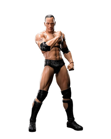 Bandai Tamashii Nations S.H. Figuarts Dwayne The Rock Johnson ''Wwe'' Action Figure
