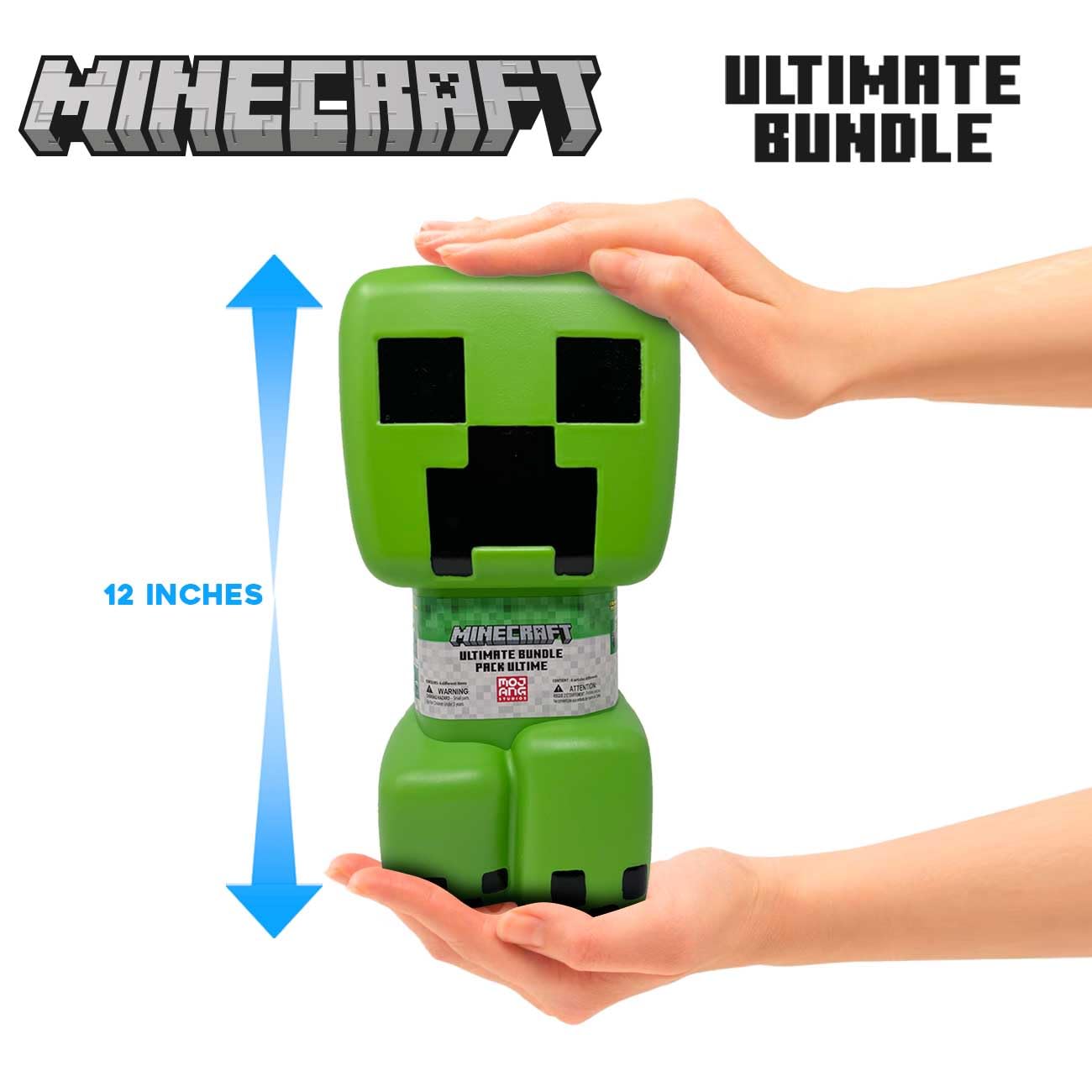 Just Toys LLC Minecraft Ultimate Surprise Bundle - Creeper, Multi Color, Standard Size, Model 11960, Plastic Material