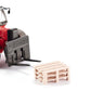 Siku 3507, Manitou Mht 10230 Telescopic Handler, 1:50, Metal/Plastic, Red, Incl. 3 Pallets