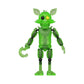 Funko Pop! Action Figure - Five Nights at Freddy's Radioactive Foxy, Glow in The Dark, Vinyl, Standard Size, Multicolor, Model 59684