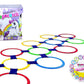 FunBlast Hopscotch Active Indoor Play with Rings Game for Kids  Kids Hopscotch Game, Educational Colorful Rings Game for Kids, 