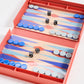 PrintWorks Womens The Art of Backgammon, Red, One Size