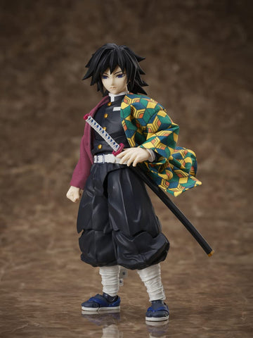 Aniplex Demon Slayer: Kimetsu No Yaiba [Buzzmod.] Giyu Tomioka 1/12 Scale Action Figure