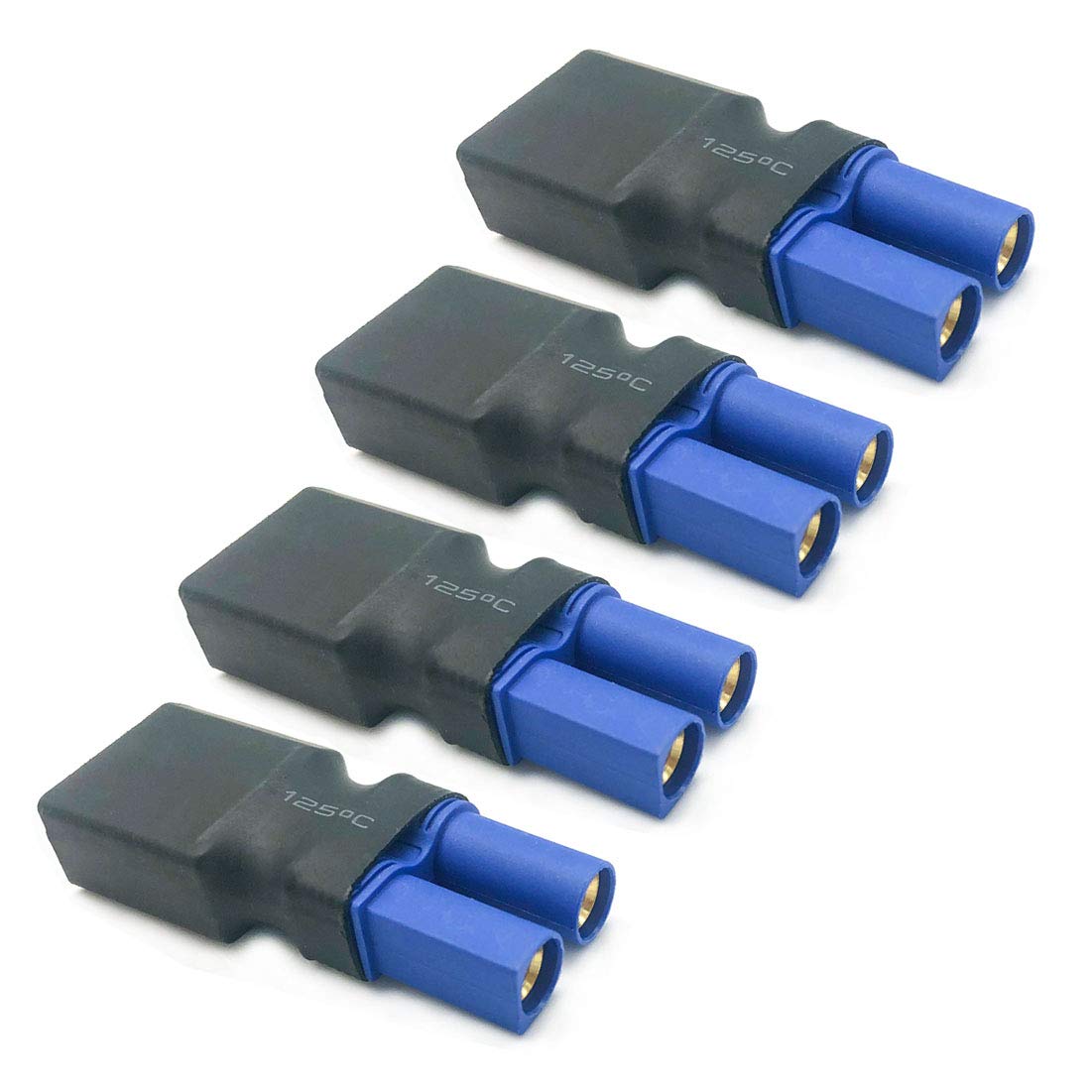 Fly Rc 4Pcs Xt90 Male To Ec5 Female Plug Connector Adapter For Lipo Battery Connector Adapters