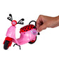 Cry Babies BFF Scooter - 7.8 Inch Multicolor Doll for Girls & Boys Ages 5+ - Model 911123, Plastic Material